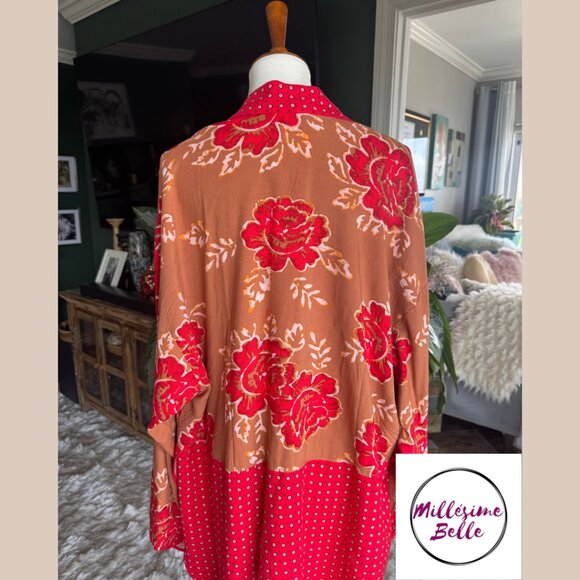 Free People Silk Kimono - Picture 5 of 8